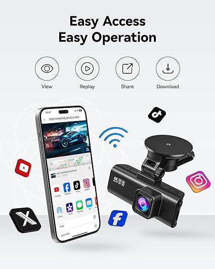 CAMARA PARA CARROSWIFI TRAFFIC RECORDER HD